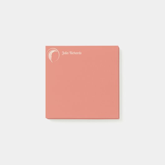 Post-it® Peach Sangria (Devant)