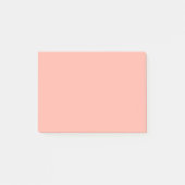 Post-it® Peachy rose couleur solide (Devant)