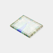 Post-it® Peacock bleu (Incliné)