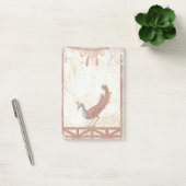 Post-it® Peacock sur Fresco Ancienne peinture romaine antiq (Bureau)