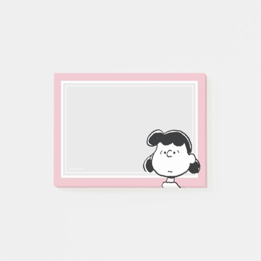 Post-it® Peanuts | Les Visages de Lucy (Devant)