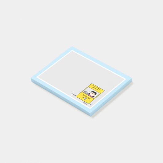 Post-it® Peanuts | Lucy & the Doctor Is In (Incliné)