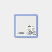 Post-it® Peanuts | Snoopy & Woodstock Bicyclette (Devant)