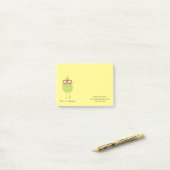 Post-it® Pear of Glass Notes pour un ophtalmologue (Sur un bureau)