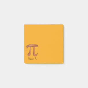 Post-it® Pecan Pi Cute Math Pi Notes Day