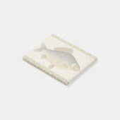 Post-it® Pêche à la carpe peinture à l'eau douce (Incliné)