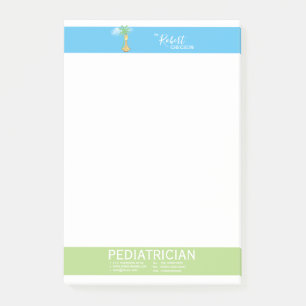 Post-it® Pediatricien de Cute Giraffe / Pediatricien