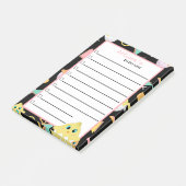 Post-it® Peekaboo Black Baby Chick Notes (Incliné)