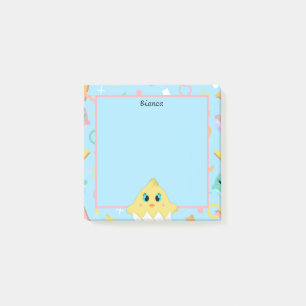 Post-it® Peekaboo Blue Baby Chick