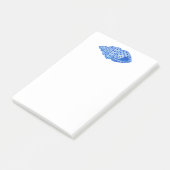 Post-it® Peinture à l'aquarelle coquillage (Incliné)