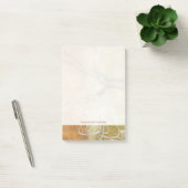 Post-it® Peinture Abstraite en silhouette sur Arrière - pla (Bureau)