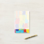 Post-it® Peinture Abstraite fantastique par Kris Taylor (Sur un bureau)