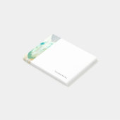 Post-it® Peinture Abstraite moderne sur papier journal (Incliné)