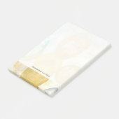 Post-it® Peinture Abstraite moderne sur papier journal (Incliné)