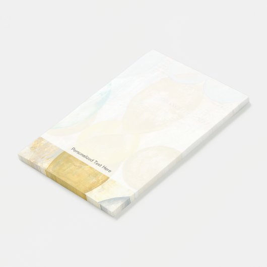 Post-it® Peinture Abstraite moderne sur papier journal (Incliné)