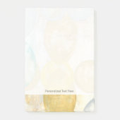 Post-it® Peinture Abstraite moderne sur papier journal (Devant)