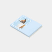 Post-it® Peinture Basenji - Belle Art Original (Incliné)