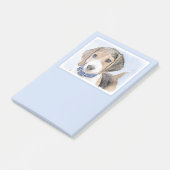 Post-it® Peinture Beagle - Art original du chien (Incliné)