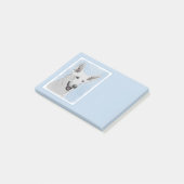 Post-it® Peinture blanche de berger - art original mignon (Incliné)