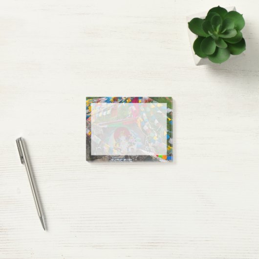Post-it® Peinture bouddhiste sur rochers (Bureau)