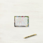 Post-it® Peinture bouddhiste sur rochers (Sur un bureau)