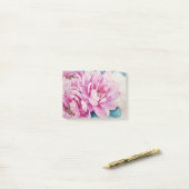 Post-it® Peinture d'art floral (Sur un bureau)