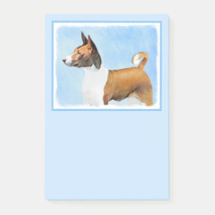 Post-it® Peinture de Basenji - Cute Art Original