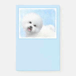 Post-it® Peinture de Bichon Frise - Cute Original Dog Art