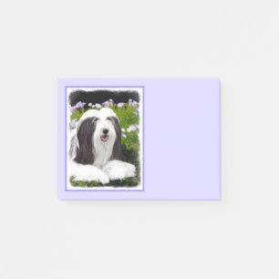 Post-it® Peinture de collie barrée - Belle peinture origina