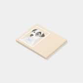 Post-it® Peinture de Jack Russell Terrier de pasteur - art (Incliné)