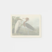 Post-it® Peinture de la faune d'Audubon Heron violet (Devant)