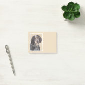 Post-it® Peinture de linge bluetick - mignon chien original (Bureau)