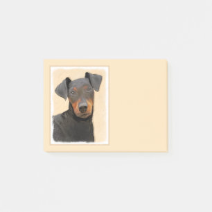 Post-it® Peinture de Manchester Terrier Art Animalier Origi