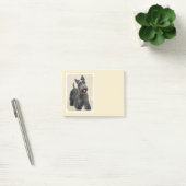 Post-it® Peinture de Terrier d'écossais - art original (Bureau)