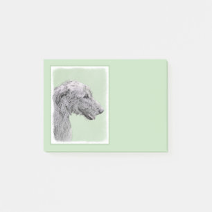 Post-it® Peinture de Wolfhound irlandais - Joli art origina