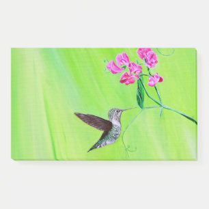 Post-it® Peinture des colibris et des petits pois