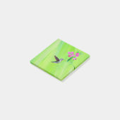 Post-it® Peinture des colibris et des petits pois (Incliné)