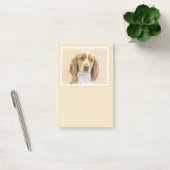 Post-it® Peinture d'espagnol Welsh Springer - Art original (Bureau)