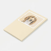 Post-it® Peinture d'espagnol Welsh Springer - Art original (Incliné)