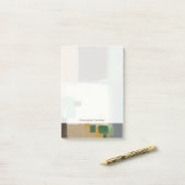 Post-it® Peinture expressionniste avec pointes de brosse lo (Sur un bureau)