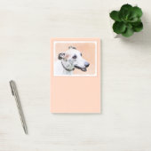 Post-it® Peinture Greyhound - Cute Original Chien Art (Bureau)