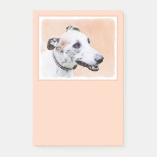 Post-it® Peinture Greyhound - Cute Original Chien Art