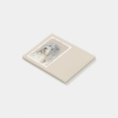 Post-it® Peinture Havanaise (Gold Sable) - Art Chien origin (Incliné)