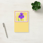 Post-it® Peinture Iris à pois pourpre - Chien original mign (Bureau)