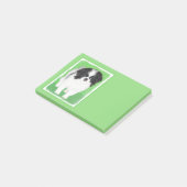 Post-it® Peinture japonaise de chiot - Art original de chie (Incliné)