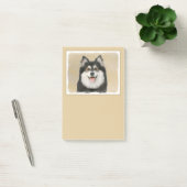 Post-it® Peinture Lapphund Finlandaise - Joli art original (Bureau)