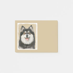 Post-it® Peinture Lapphund Finlandaise - Joli art original 