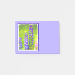 Post-it® Peinture Lupine - Art Fleur Original