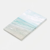 Post-it® Peinture Ocean Waves Aqua Aquarelle bleu clair (Incliné)