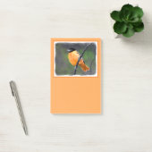 Post-it® Peinture Oriole - Art Oiseau Original (Bureau)
